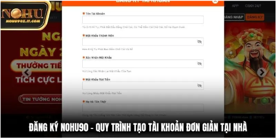 Đăng Ký Nohu90